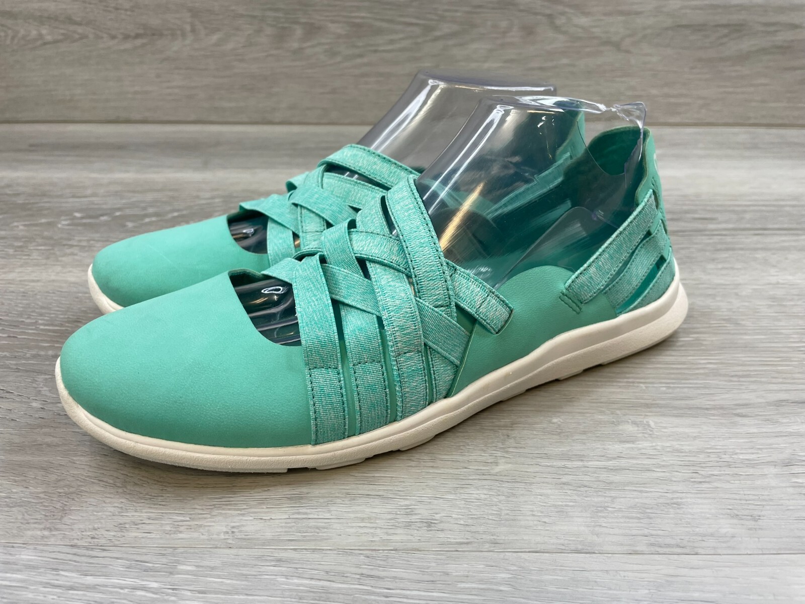 Scarpe Merrell Atlantis donna blu 8 5 trekking tessuto cinturino casual comode