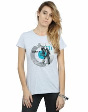 Star Wars Mujer Boba Fett Bounty Hunter Circle Camiseta