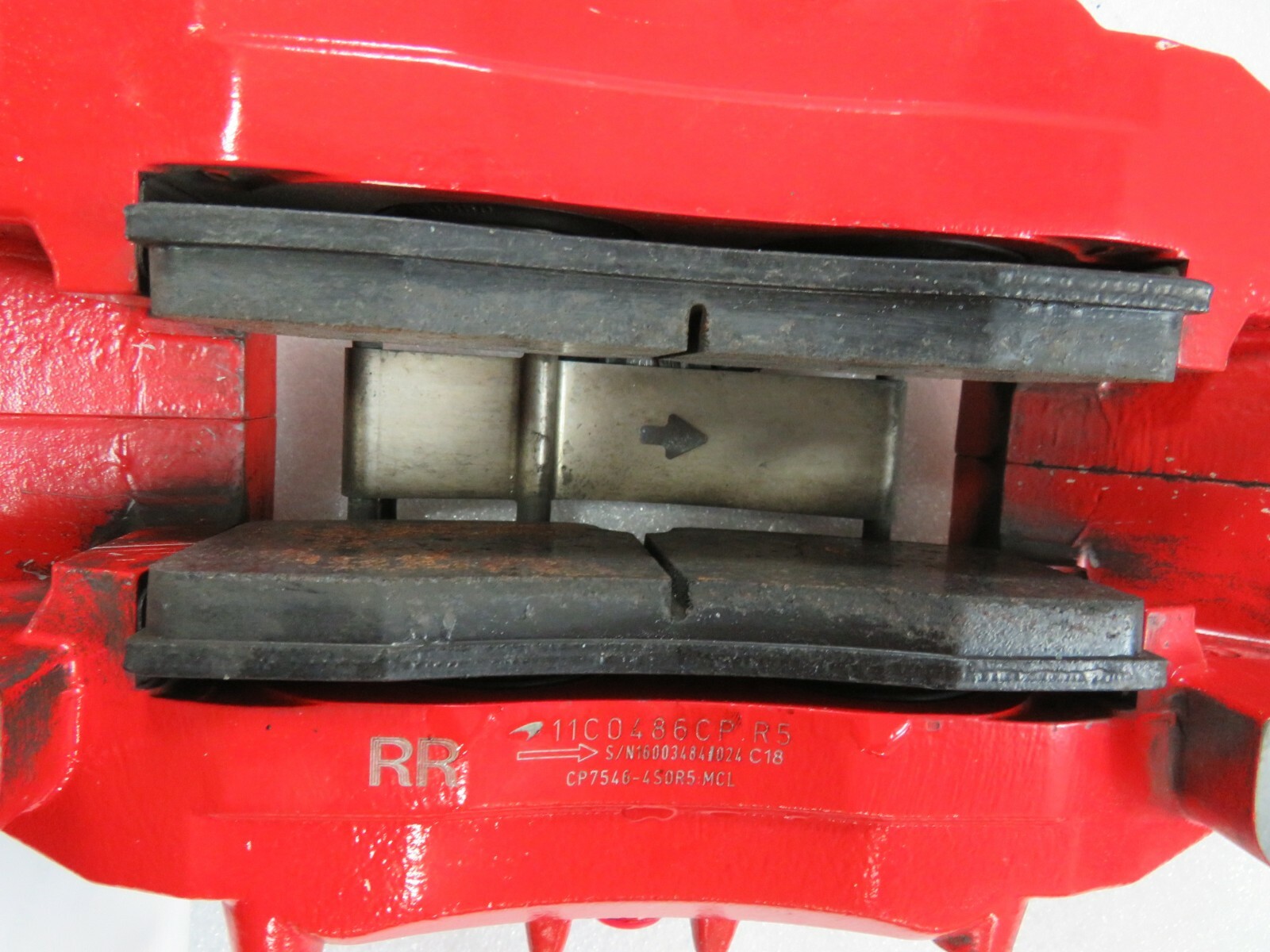 McLaren 570S, RH, Right Rear Brake Caliper, Bad Paint, Used, P/N 11c0486CP