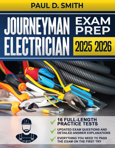 Journeyman Electrician Exam Prep the Study Guide, w 16 Complete Practice Tests, - 第 6/12 張圖片