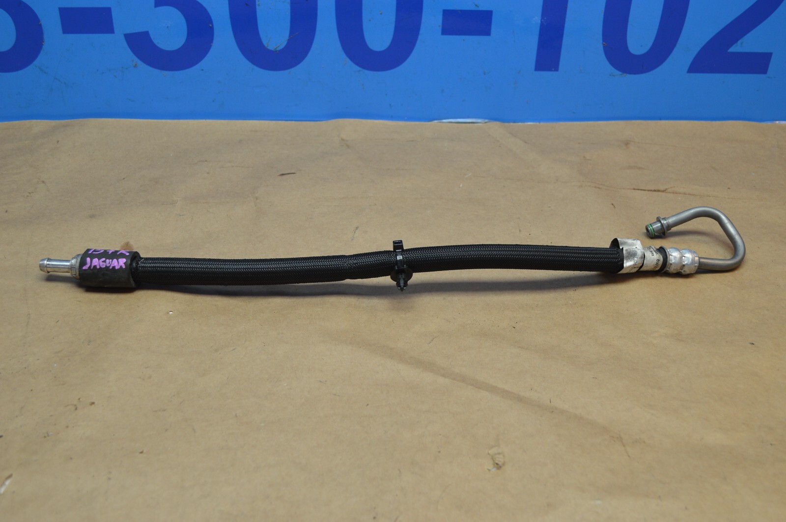 2015 X152 JAGUAR F TYPE R POWER STEERING OIL FLUID COOLER LINE 