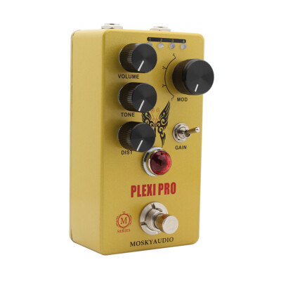 MOSKYAUDIO Guitar Distortion Pedal Electric Guitar Effects Pedal E3M0