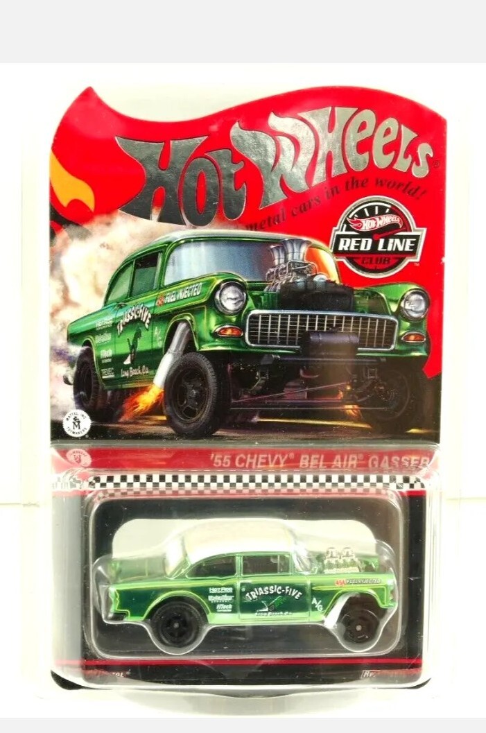 Hot Wheels RLC Exclusive '55 Chevy Bell Air Gasser Triassic 5
