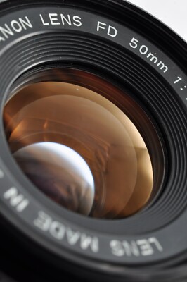 Canon FTb QL Black 35mm SLR w/ New FD 50mm f/1.8 [Exc+5] From