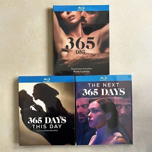 365 Days 1-3:The (2020-2022) Film 3-Discs New Box Set