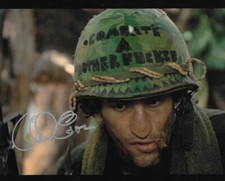 * RICHARD EDSON * signed 8x10 photo * PLATOON * PROOF * 1
