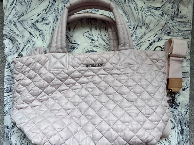 MZ Wallace Small Metro Tote Deluxe In Rose