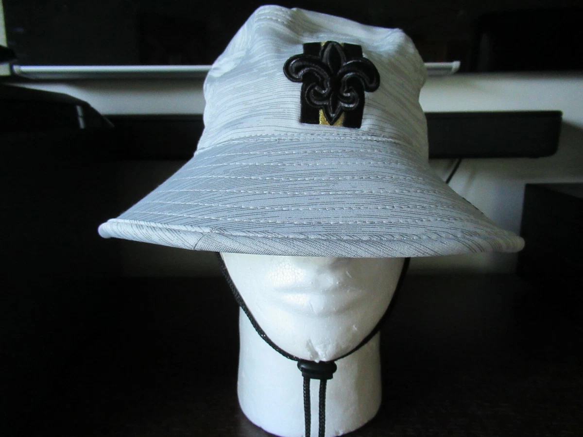 New Orleans Saints M/L New Era Training Bucket hat new with tags Free Ship