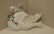 Large Peace Dove Personalizable Ornament by Personalized By Santa