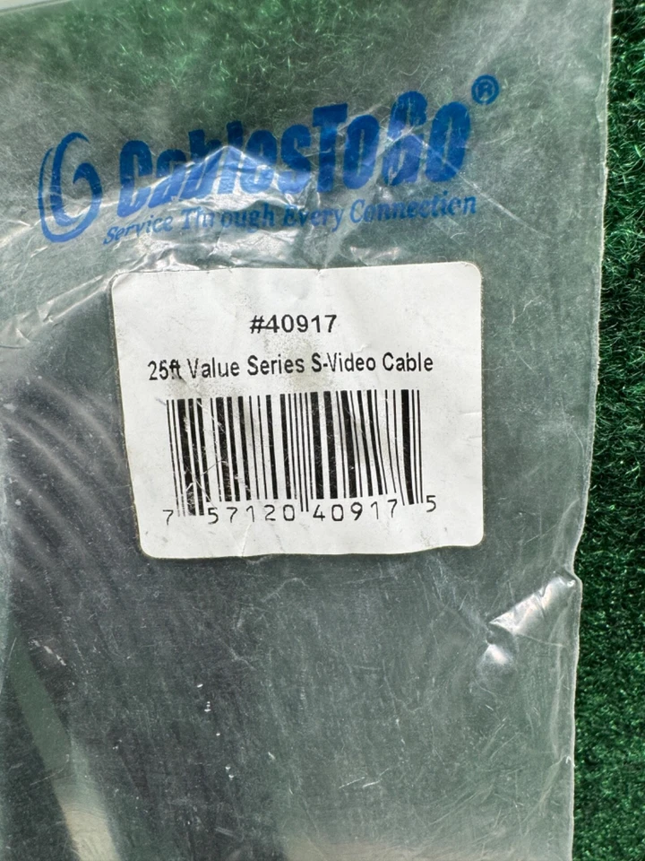 Cables ToGo C2G 40917 25ft Value Series S Video Cable - Image 3 of 4