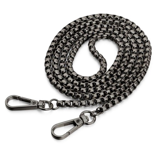 Purse Chain Strap Silver Handle Shoulder Crossbody Handbag Metal Replacement 47" - Picture 18 of 20
