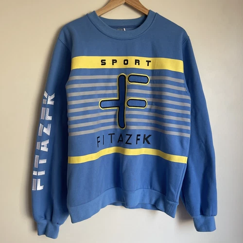 FITAZFK Represent Blue Boyfriend Sweater crew neck VGUC - Size Large - Picture 5 of 10
