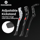 ROCKBROS Bike Kickstand Adjustable Stable MTB Folding Aluminum Alloy Stand
