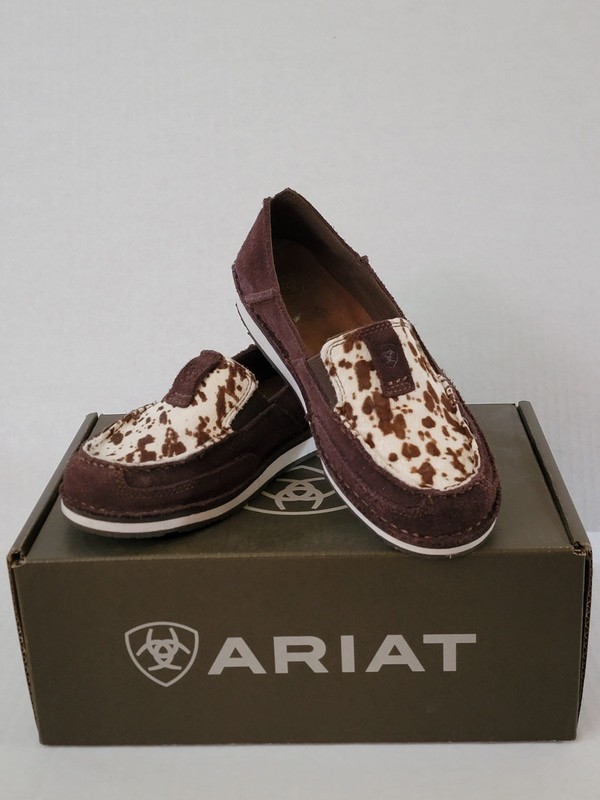NEW! Ariat Women's Cruiser Brown Cowhide Chocolate Chip Suede, US 6.5 