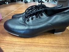 Pre-Owned Tap Shoes 2M Oxford Man Made Student Black
