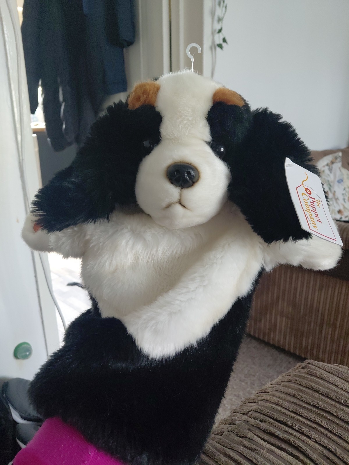 The Puppet Company -  King Charles Spaniel Dog -  Hand Puppet -  Long Sleeved