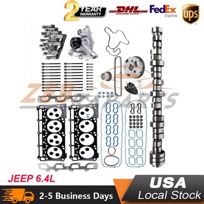 1Set MDS Lifters Cam Kit Head Gaskets Bolts For 6.4L Hemi V8 Dodge Chrysler Jeep