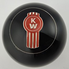 Solid Black Kenworth Ball Shift Knob