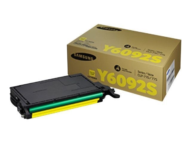 Toner jaune CLT-Y6092S Samsung à séchage instantané pour graphiques nets