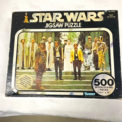 Kenner Star Wars Series III Victory Celebration 500pc Puzzle 40150, sealed error - Image 1 of 4