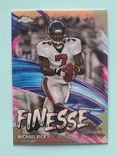 2024 Topps Chrome - Michael Vick Refractor Finesse Atlanta Falcons #F-11