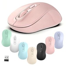 Wireless Mouse, 2026 New Model, Silent Click Ergonomic Design, Portable, 4