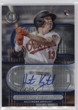 2024 Topps Tribute Tribute Auto Blue 15/150 Heston Kjerstad #TA-KJE Auto 0j5i