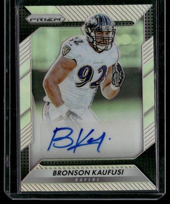 2016 Panini Prizm #RA-BKF Bronson Kaufusi Rookie Autographs