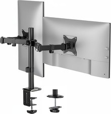 Mount-It Dual Monitor Stand Full Motion Desk Mount 2 Screens up