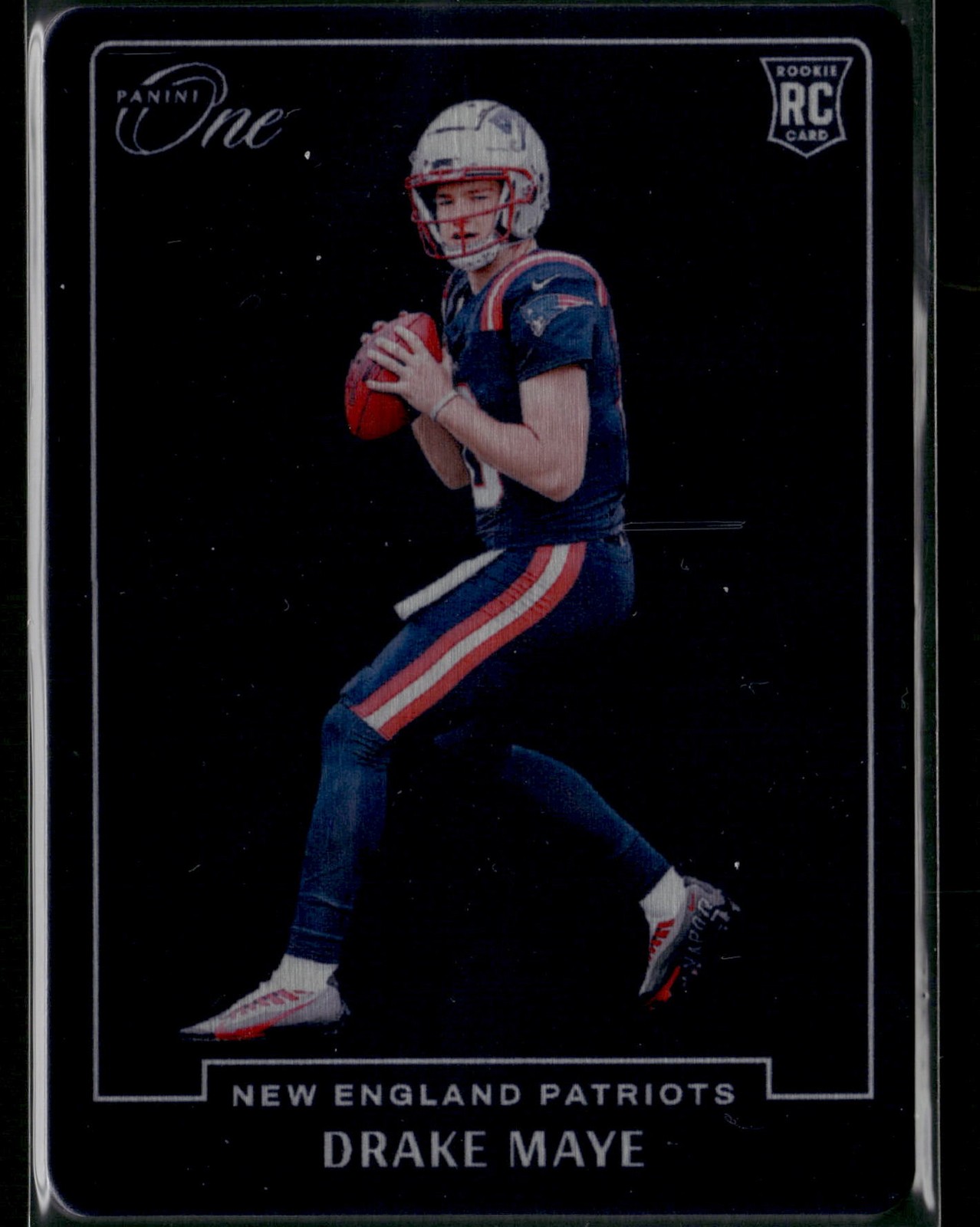 Drake Maye Panini One Blank Slate #BSDME Base