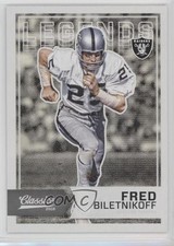 2016 Panini Classics Legends Blue Back Fred Biletnikoff #174 HOF 0o9