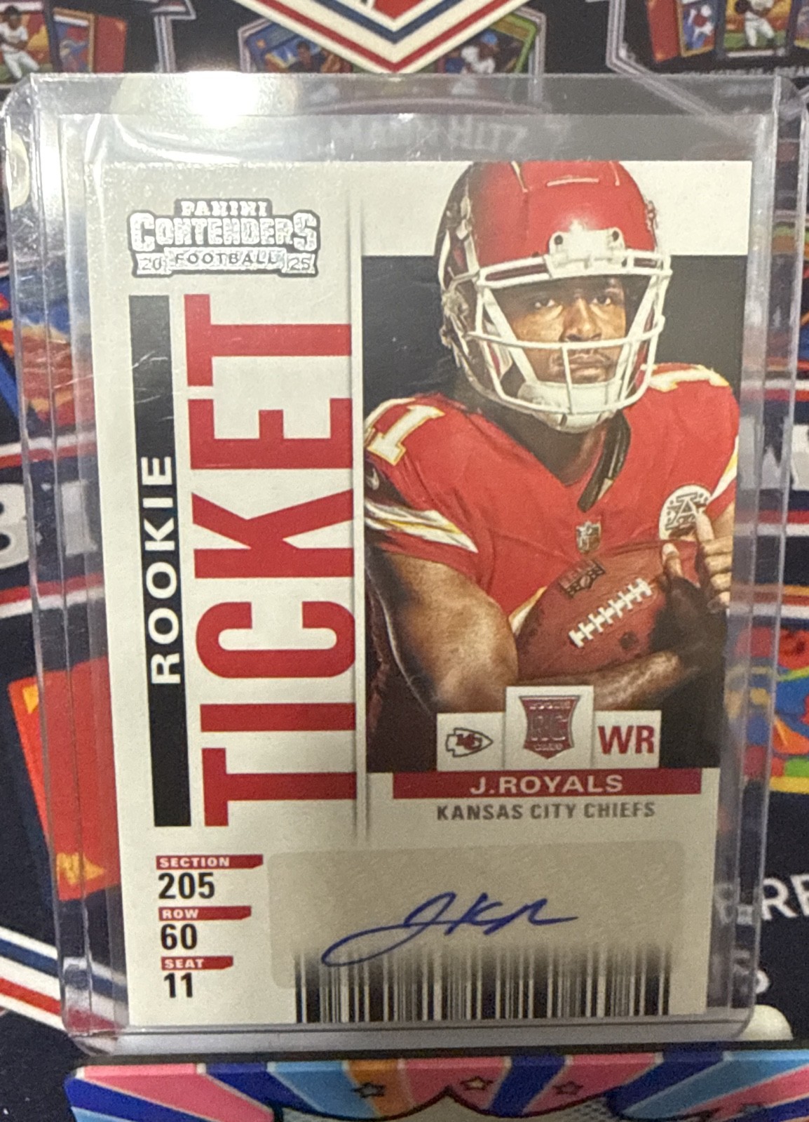 Jalen Royals Panini Select Contenders Rookie Ticket Rps Autographs #18 Base