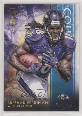 2015 Topps Valor Courage 204/299 Breshad Perriman #123 Rookie RC pm6