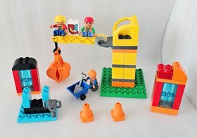Lego Duplo Set #10813 Big Construction Site 100% Complete All Parts - No Box