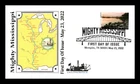 US COVER MIGHTY MISSISSIPPI FIRST DAY ISSUE CEC CACHET