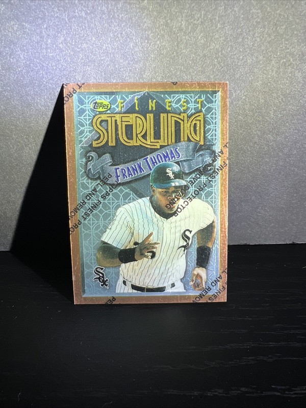 1996 Topps Finest - Frank Thomas #48 Sterling Bronze w/ Protective Film