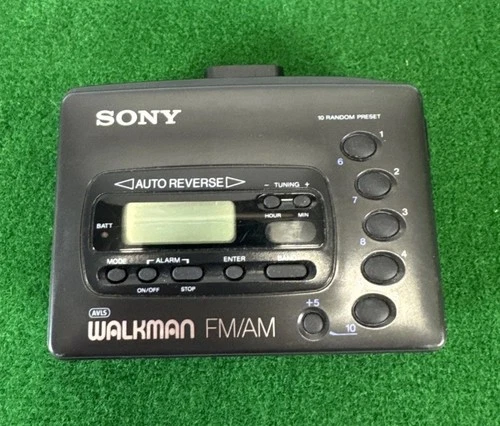 Vintage sony Walkman WM-FX41 Cassette Tape Player Am FM Radio  For Parts And Rep