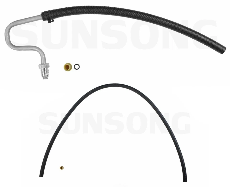 Power Steering Pressure & Return Hose For 1988 1990 1995Chevrolet 1500 Pick Up - Image 3 of 4