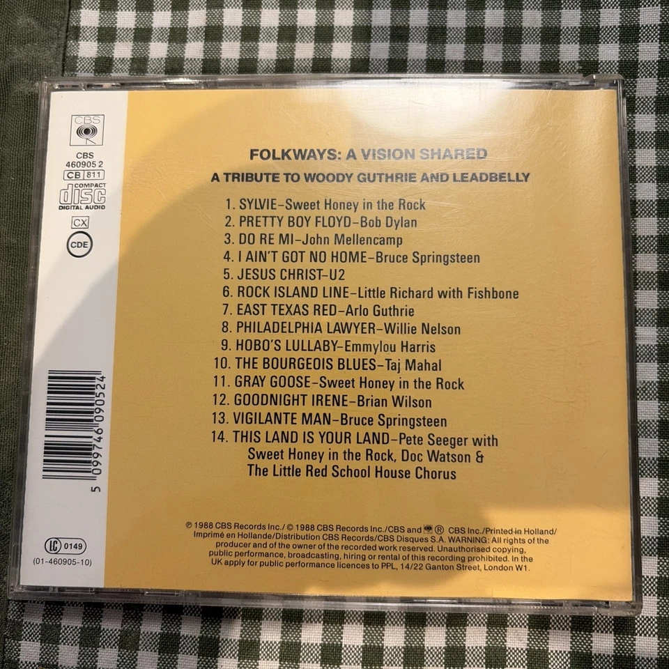 CD Bob Dylan / Bruce Springsteen / U2 / Pete Seeger a.o. Folkways: A Shared Vis - Bild 2 von 2