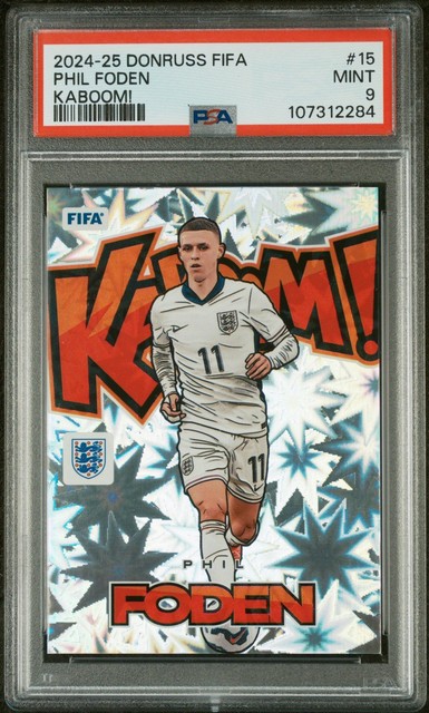 Phil Foden 2024 Panini Donruss Kaboom