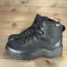 danner scorch side zip mens size 9.5 shoes black combat military tactical boots