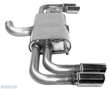 Bastuck Endschalldämpfer 2x 76 mm 20° schräg - Audi TT 8J 3.2 V6 / TTS 2.0T