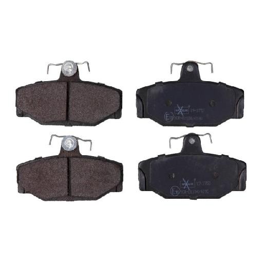 Bremsbelagsatz Scheibenbremse Hinten FüR Volvo V90 965 96 Bis 98 Maxgear D24 Neu-image