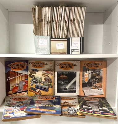 Mixed Lot of 50 Commercial Motor Magazines 1930 1931 1932 Vintage Truck Bus Ads - Image 1 of 4