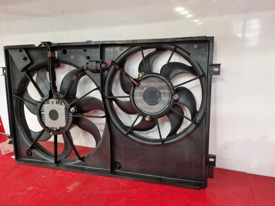 AUDI A3 8P 2012 COOLING FAN TWIN FAN ASSEMBLY 1.6L PETROL BSE 1K0959455EF - Image 4 of 4