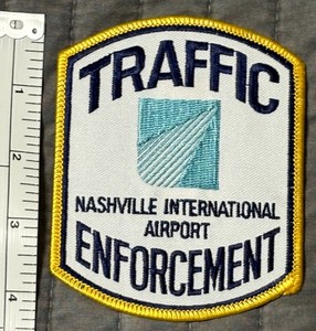 Nashville Tennessee TN Airport Traffic Enforcement Patch Police