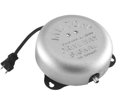 Milton 805 Driveway Signal Bell 6ft Cord Home Garage Service Station Alert