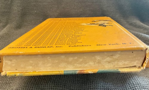 Tom Swift and the Galaxy Ghosts Vintage Yellow Spine HB 1971 Victor Appleton KU - Picture 14 of 15