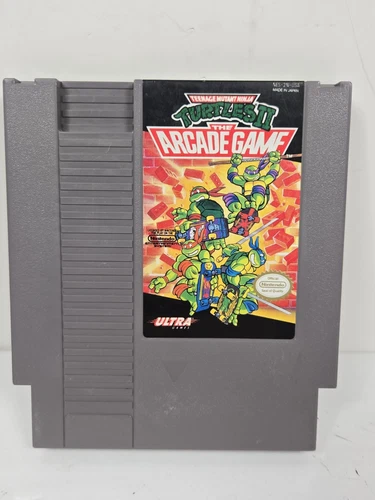 Teenage Mutant Ninja Turtles II: The Arcade Game (Nintendo NES, 1990) TESTED!