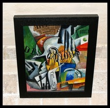 Lubov Popova, Cubofuturismo, Natura morta italiana, 1914